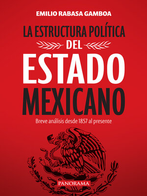 cover image of La estructura política del Estado mexicano